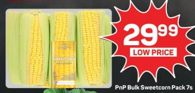 PnP Bulk Sweetcorn Pack 7s