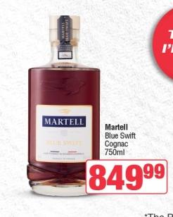 Martell Blue Swift Cognac 750ml