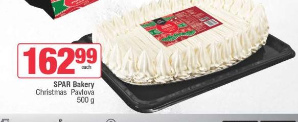 SPAR Bakery Christmas Pavlova 500g