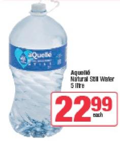 Aquellé Natural Still Water 5 litre