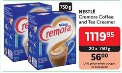 Nestlé Cremora Coffee and Tea Creamer 20 x 750g