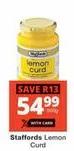 Staffords Lemon Curd 500g