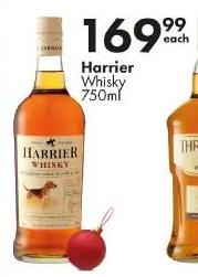 Harrier Whisky 750ml