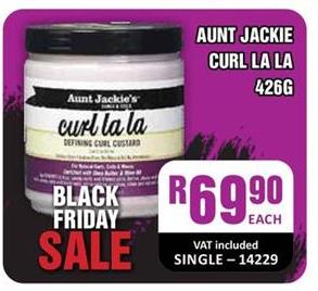 Aunt Jackie Curl La La Defining Curl Custard 426g