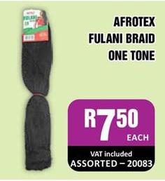 Afrotex Fulani Braid One Tone