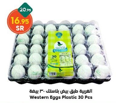 Western Eggs Plastic 30 Pcs