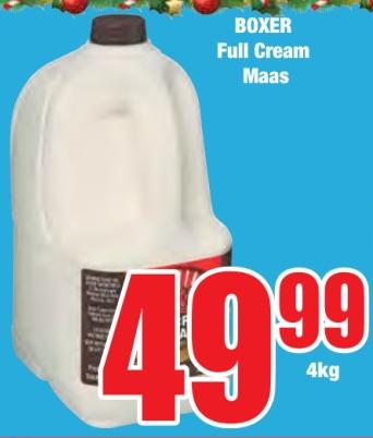 BOXER Full Cream Maas 4kg