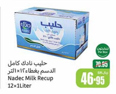 Nadec Milk Recup 12x1 Liter