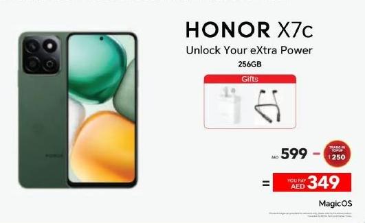 HONOR X7c Unlock Your eXtra Power 256GB