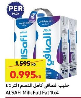 AL SAFI Milk Full Fat 1Lx4