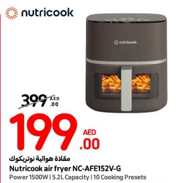 Nutricook air fryer NC-AFE152V-G