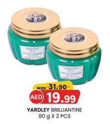 YARDLEY BRILLIANTINE 80 g X 2 pcs